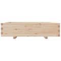 Pikkukuva 4 / 10: vidaXL Kukkalaatikko 100x100x26,5 cm täysi mänty