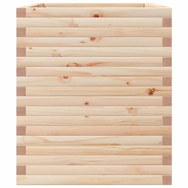 vidaXL Plantekasse 90x60x68,5 cm heltre furu