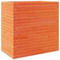 Pikkukuva 3 / 11: vidaXL Puutarhakukkalaatikko vahanruskea 70x40x68,5 cm täysi mänty