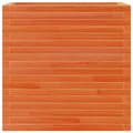 Pikkukuva 6 / 11: vidaXL Puutarhakukkalaatikko vahanruskea 70x40x68,5 cm täysi mänty