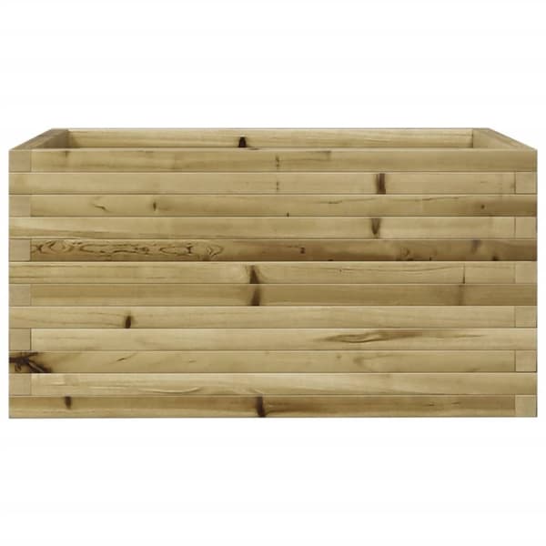 vidaXL Plantekasse 90x60x45,5 cm impregnert furu