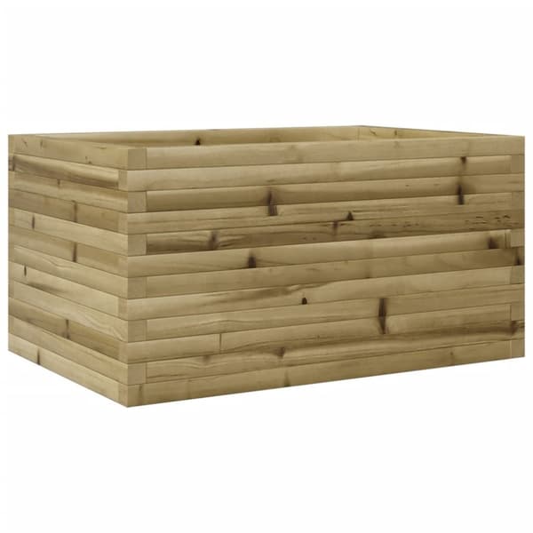 vidaXL Plantekasse 90x60x45,5 cm impregnert furu