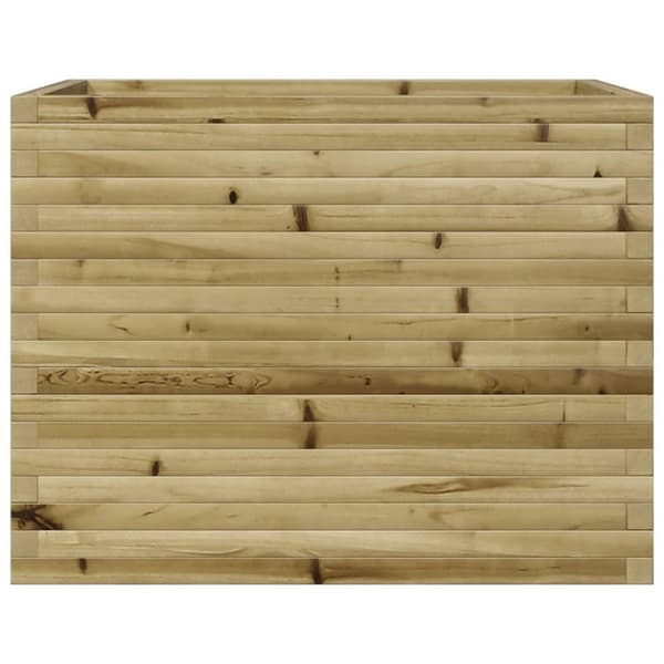 vidaXL Plantekasser 90x60x68,5 cm impregnert furu