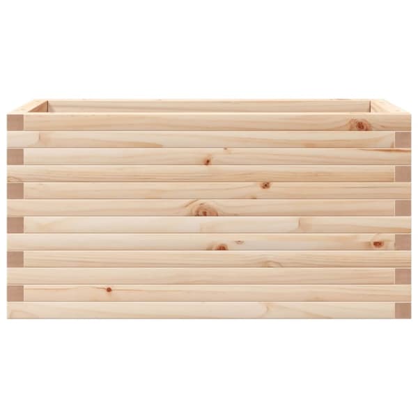 vidaXL Plantekasse 90x40x45,5 cm heltre furu