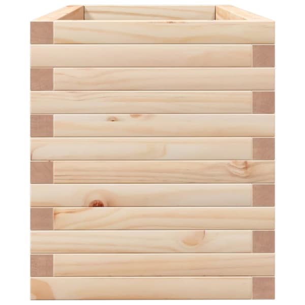 vidaXL Plantekasse 90x40x45,5 cm heltre furu