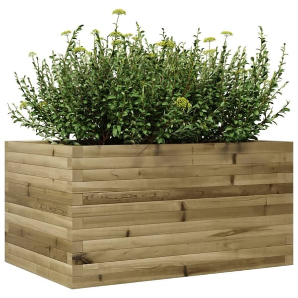 vidaXL plantekasse 90x60x45,5 cm imprægneret fyrretræ