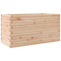 Pikkukuva 1 / 10: vidaXL Kukkalaatikko 90x40x45,5 cm täysi mänty
