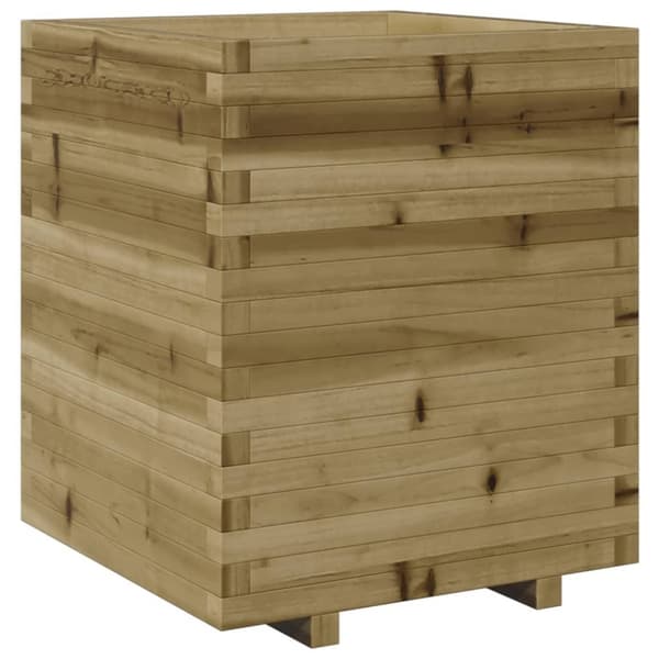 vidaXL Odlingslåda 60x60x72,5 cm impregnerat furu