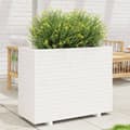 Miniatyrbillede 2 af 11: vidaXL plantekasse 90x40x72,5 cm massivt fyrretræ hvid
