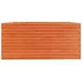 Miniatyrbilde 7 av 11: vidaXL Plantekasse voksbrun 100x100x49,5 cm heltre furu