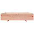 Miniatyrbillede 4 af 10: vidaXL plantekasse 110x110x26,5 cm massivt douglasgran