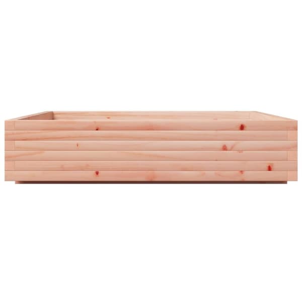 vidaXL plantekasse 110x110x26,5 cm massivt douglasgran