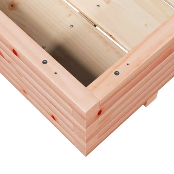 vidaXL plantekasse 110x110x26,5 cm massivt douglasgran