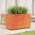 Miniatyrbilde 4 av 11: vidaXL Plantekasse voksbrun 110x60x72 cm heltre furu