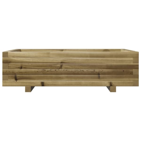vidaXL plantekasse 90x60x26,5 cm imprægneret fyrretræ