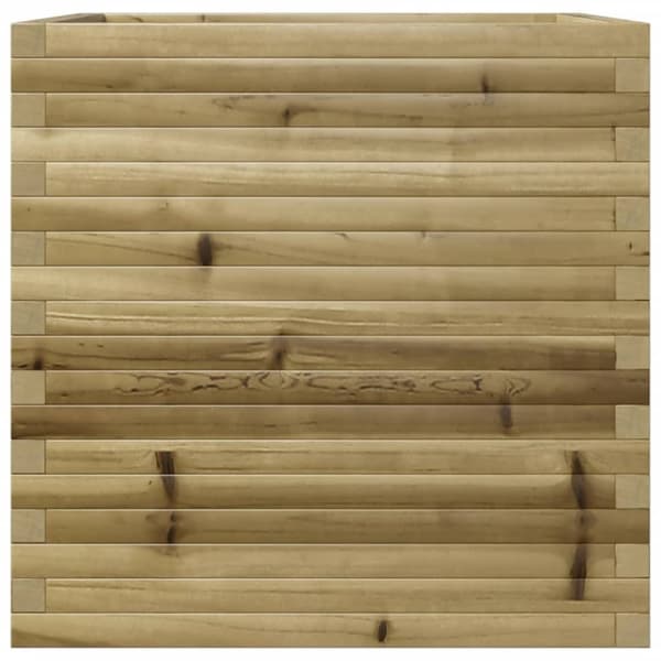 vidaXL plantekasse 70x70x68,5 cm imprægneret fyrretræ