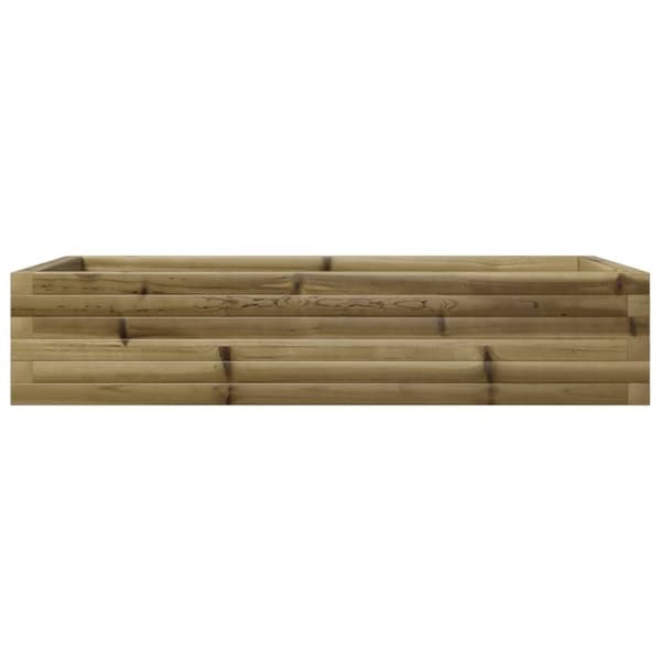 vidaXL plantekasse 110x60x23 cm imprægneret fyrretræ