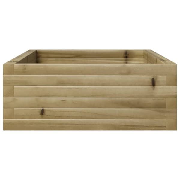 vidaXL plantekasse 110x60x23 cm imprægneret fyrretræ