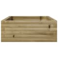 Miniatyrbilde 5 av 10: vidaXL Plantekasse 110x60x23 cm impregnert furu
