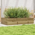 Miniatyrbilde 10 av 10: vidaXL Plantekasse 110x60x23 cm impregnert furu