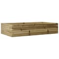 Miniatyrbilde 1 av 10: vidaXL Plantekasse 110x60x23 cm impregnert furu
