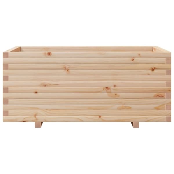 vidaXL Plantekasse 110x60x49,5 cm heltre furu