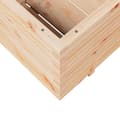 Miniatyrbilde 9 av 11: vidaXL Plantekasse 110x60x49,5 cm heltre furu