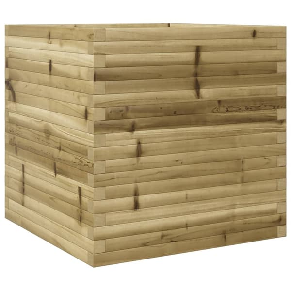 vidaXL Odlingslåda 70x70x68,5 cm impregnerat furu