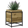 Miniatyrbilde 3 av 10: vidaXL Blomsterkasse 40x40x50 cm impregnert furu