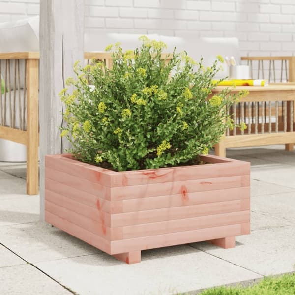vidaXL plantekasse 50x50x26,5 cm massivt douglasgran