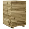 Miniatyrbilde 8 av 11: vidaXL Plantekasse 50x50x72 cm impregnert furu