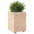 Miniatyrbilde 5 av 11: vidaXL Plantekasse 50x50x72,5 cm heltre furu
