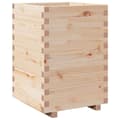 Miniatyrbilde 8 av 11: vidaXL Plantekasse 50x50x72,5 cm heltre furu