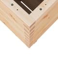 Miniatyrbilde 9 av 11: vidaXL Plantekasse 50x50x72,5 cm heltre furu