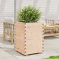 Miniatyrbilde 2 av 11: vidaXL Plantekasse 50x50x72,5 cm heltre furu