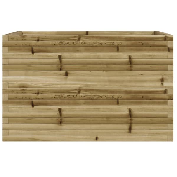 vidaXL plantekasse 110x60x68,5 cm imprægneret fyrretræ