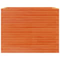 Miniatyrbilde 6 av 11: vidaXL Plantekasse voksbrun 90x60x68,5 cm heltre furu