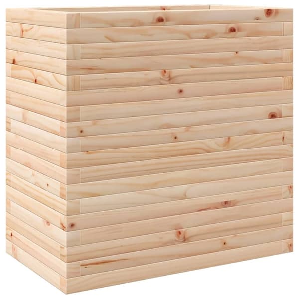 vidaXL Odlingslåda 70x40x68,5 cm massivt furuträ