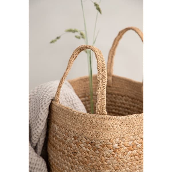Mumbai korg Ø32cm natur.