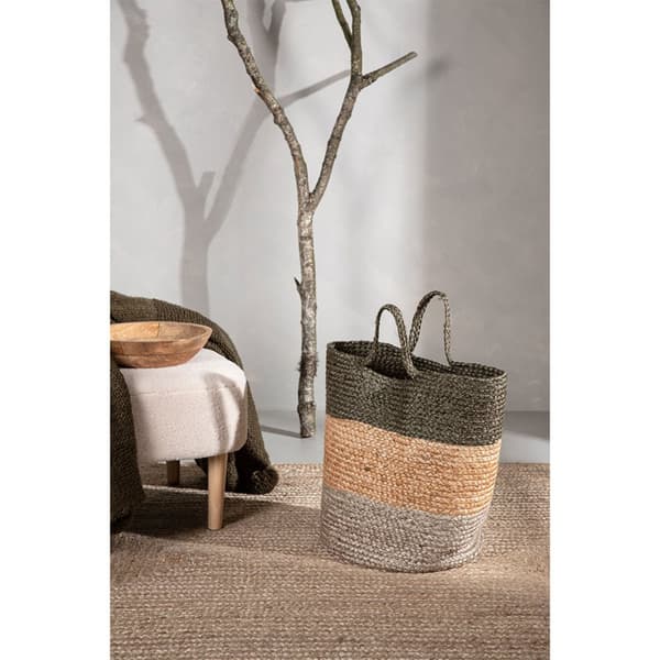 Kanpur korg Ø35cm natur.