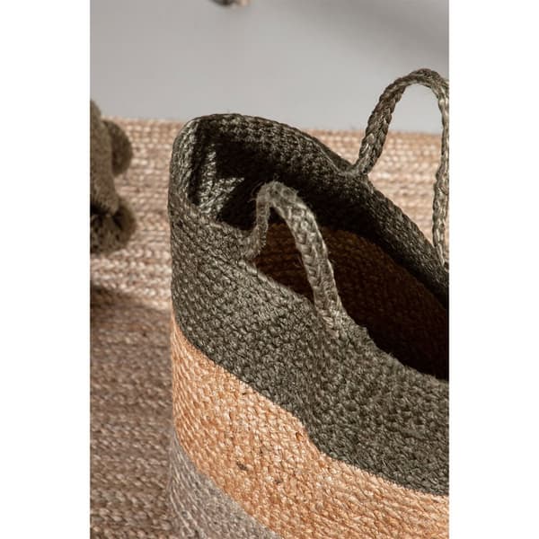 Kanpur korg Ø35cm natur.