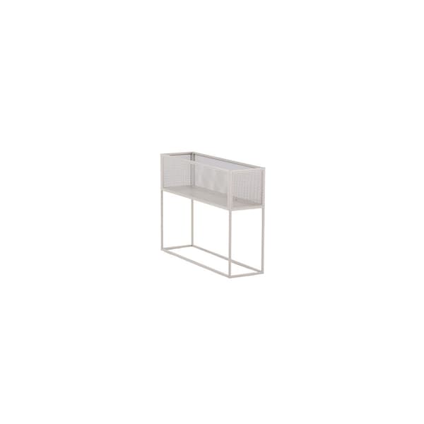 Netz kurv blomsterkasse 30x110cm beige.