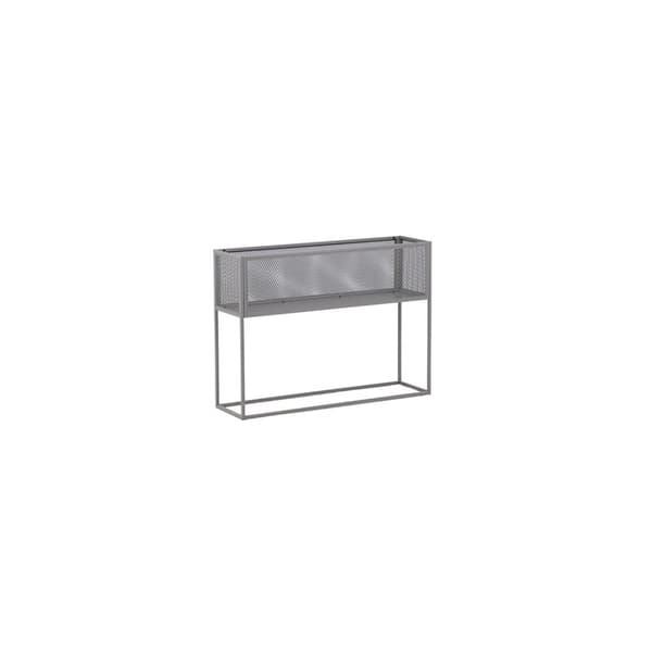 Netz kurv blomsterkasse 30x110cm lysegrå.