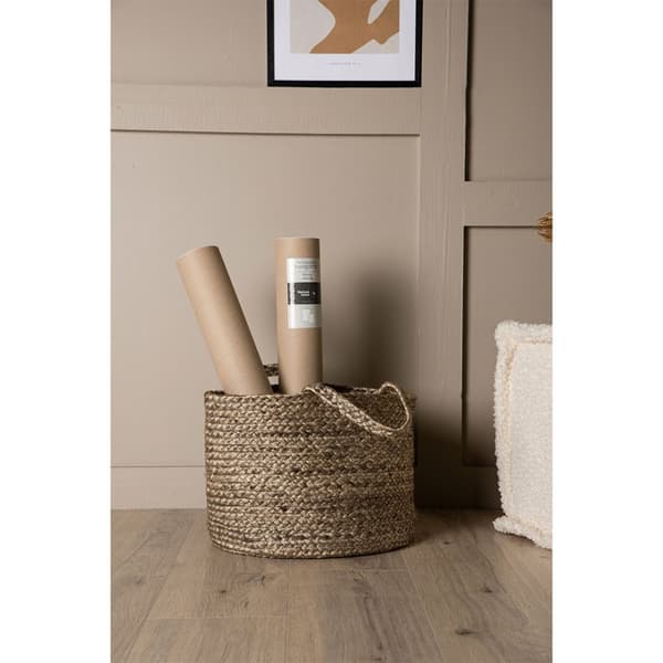 Bhopal kurv Ø35cm svart.