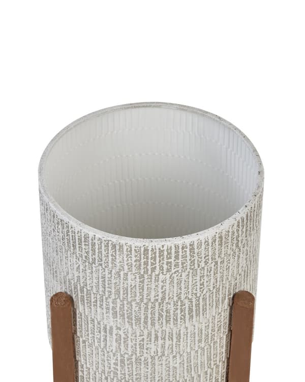 Plantestativ grå jern 30 x 30 x 59 cm indendørs metal blomst moderne industriel stående planter