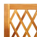 Miniatyrbilde 6 av 8: vidaXL Plantekasse med espalier 55x29,5x132 cm heltre akasie