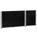Miniatyrbilde 7 av 9: vidaXL Hageplantekasse svart 100x50 cm heltre furu