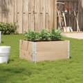 Miniatyrbilde 2 av 9: vidaXL Plantekasse 80x60 cm heltre furu