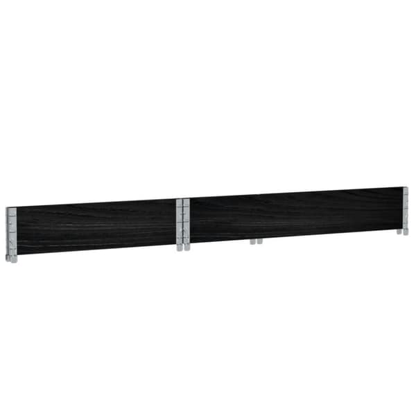 vidaXL Plantekasse svart 120x80 cm heltre furu