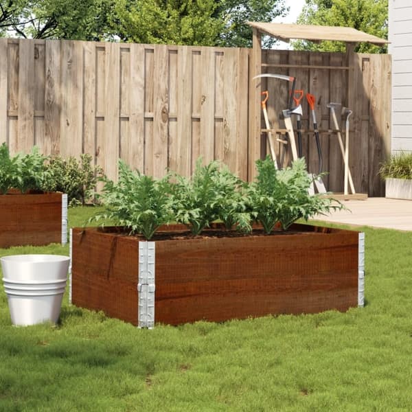 vidaXL plantekasse 120x80 cm massivt fyrretræ brun